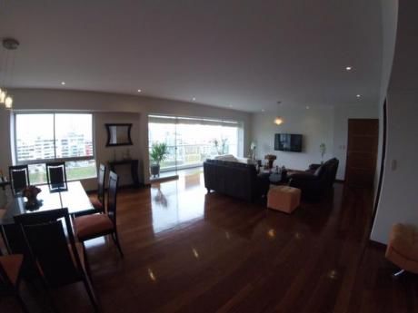 Hermoso Departamento En Alquiler Amoblado, 140 M2, Cerca Parque Meliton Porras