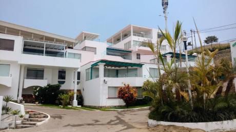 Alquilo Exclusiva Casa De Playa En Condominio Villas De Santa Maria