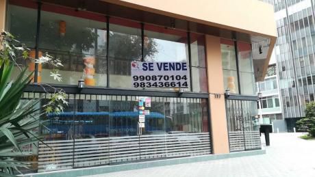 Venta Local Comercial Miraflores - Esquina, 2 Niveles, Puerta A Calle