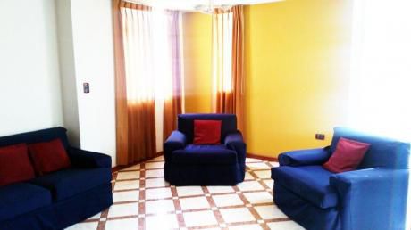 Departamento Amoblado En Urbanizacion Privada De Cayma