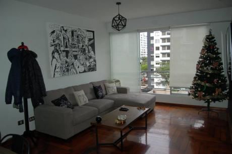 San Isidro Departamento De 1 Dorm Y 1.5 Baños En Calle Los Alamos