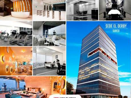 Centro Empresarial Ultimas Oficinas En El Derby Llama Al