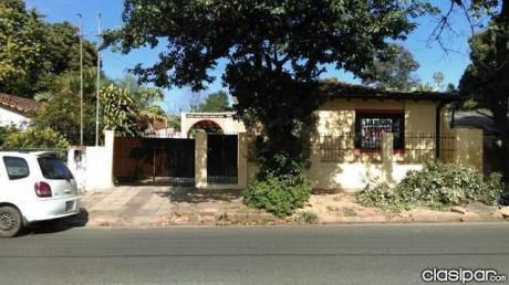 Alquilo Casa Para Vivienda O Negocio Sobre Tte Molas, San Lorenzo