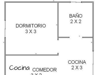 Tipo-tipo-tipo Casita-a Solo 3 Cuadras De La Calle Brasilia-