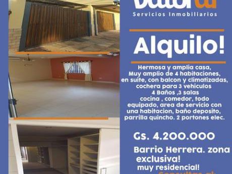Hermosa Casa En Asuncion Barrio Herrera Santa Teresa