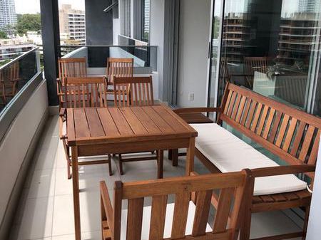 Torre Esmeralda,2 Dormitorios, 2 Baños, Dependencia De Servicio Con Baño, Venta Y Alquiler Temporal!