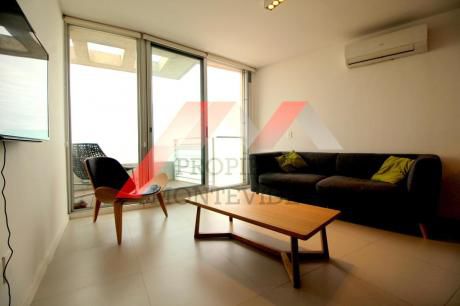 Apartamento En Alquiler Amoblado 1 Dormitorio - Malvin