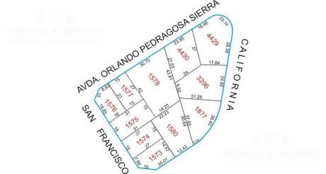 Excelente Lote En Esquina, Apto Para Bloque Bajo, Pb Y 3 Pisos, Fot Casi 1800 M2, Valor Retasado!!