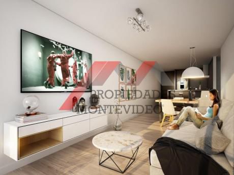 Apartamento Monoambiente En Venta - Pocitos