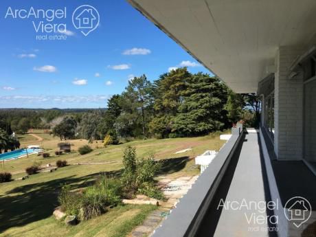 Chacra - Casa Con Piscina En Alquiler - Alquiler Anual -venta En Punta Ballena - Punta Del Este
