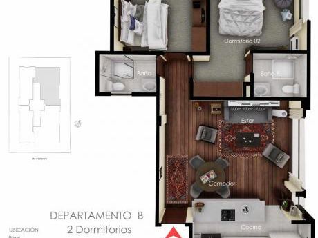 Departamento en venta en Achumani
