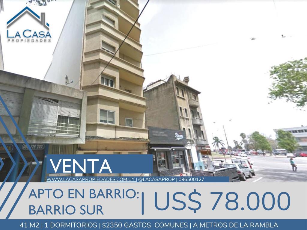 Apartamento 1 Dormitorio a metros de la Rambla!!