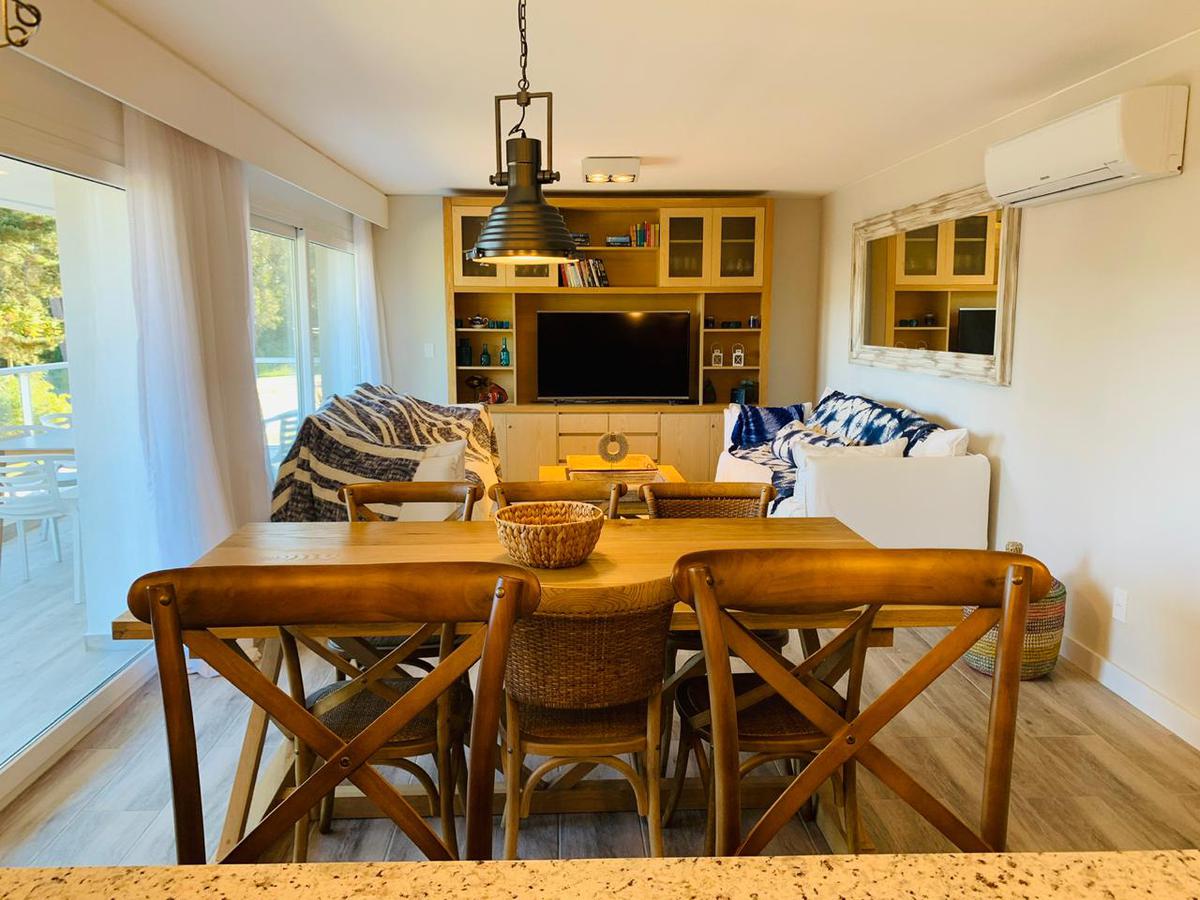 Apto de dos dormitorios, parrillero propio, amenities