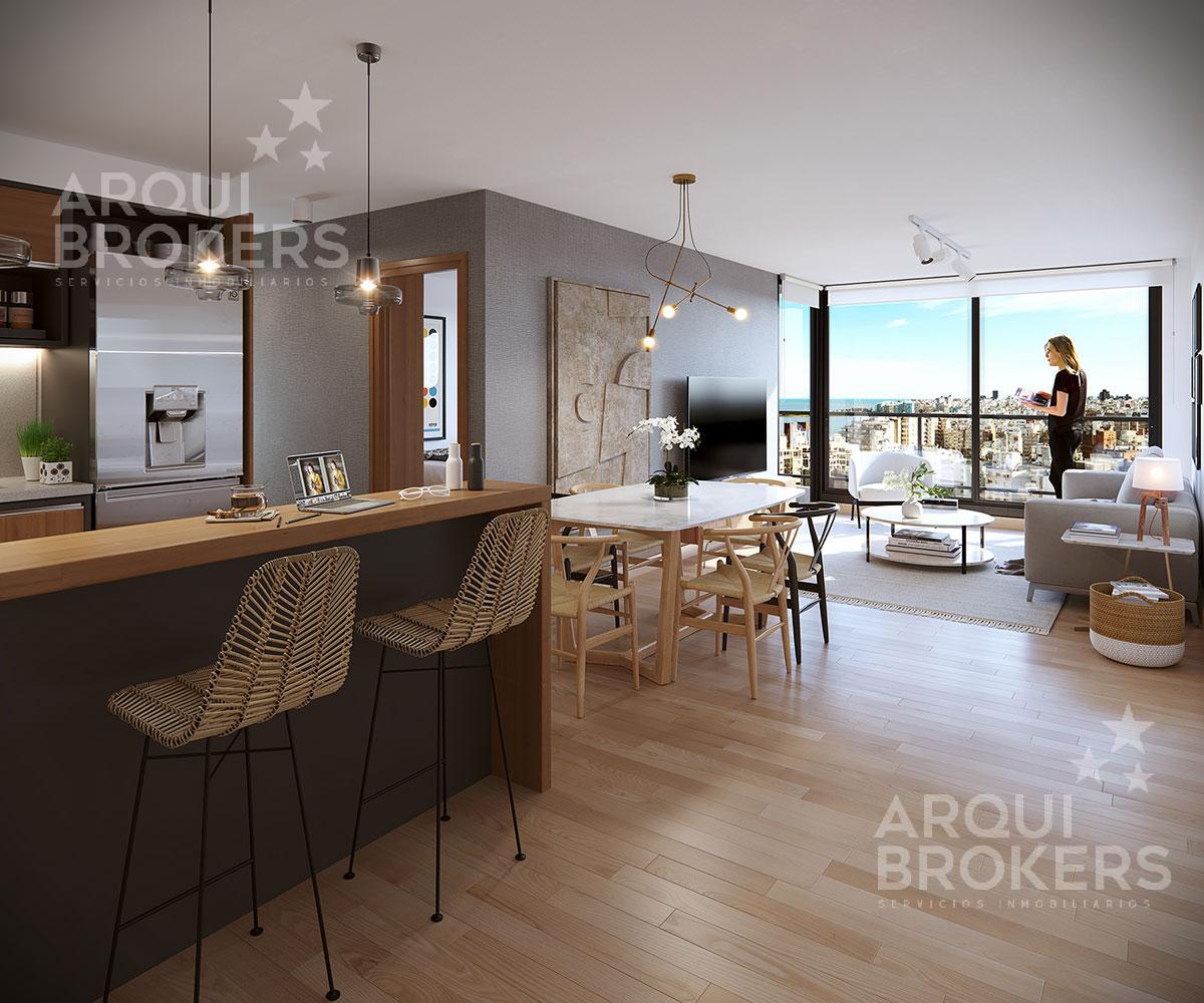 Apartamento  de un dormitorio en venta en Pocitos - 902