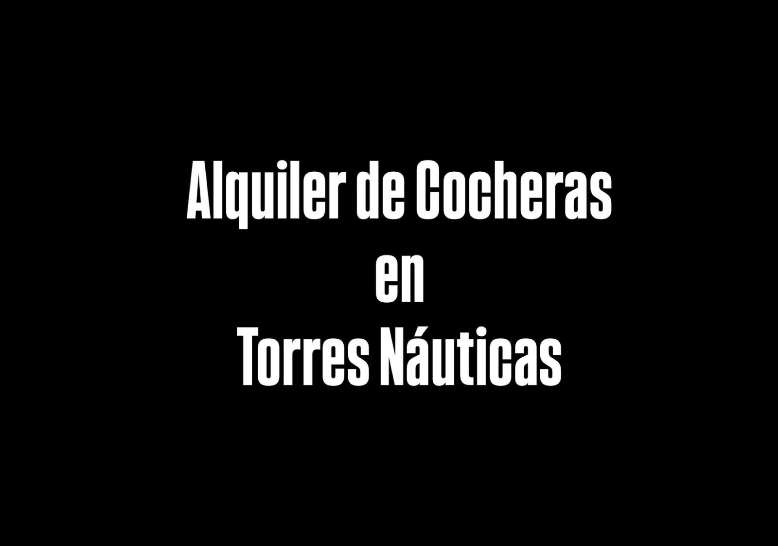 Cocheras en Torres Náuticas - Buceo - Montevideo