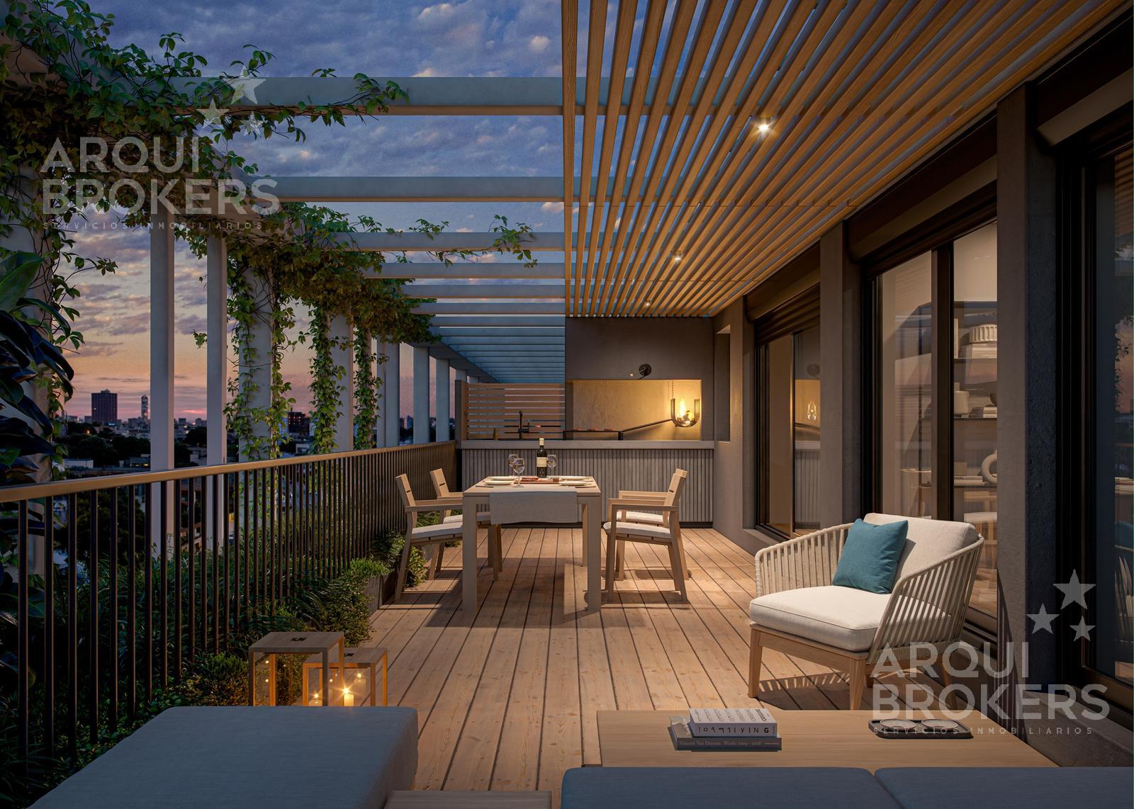 Apartamento de dos dormitorios en venta en Parque Batlle - 1109