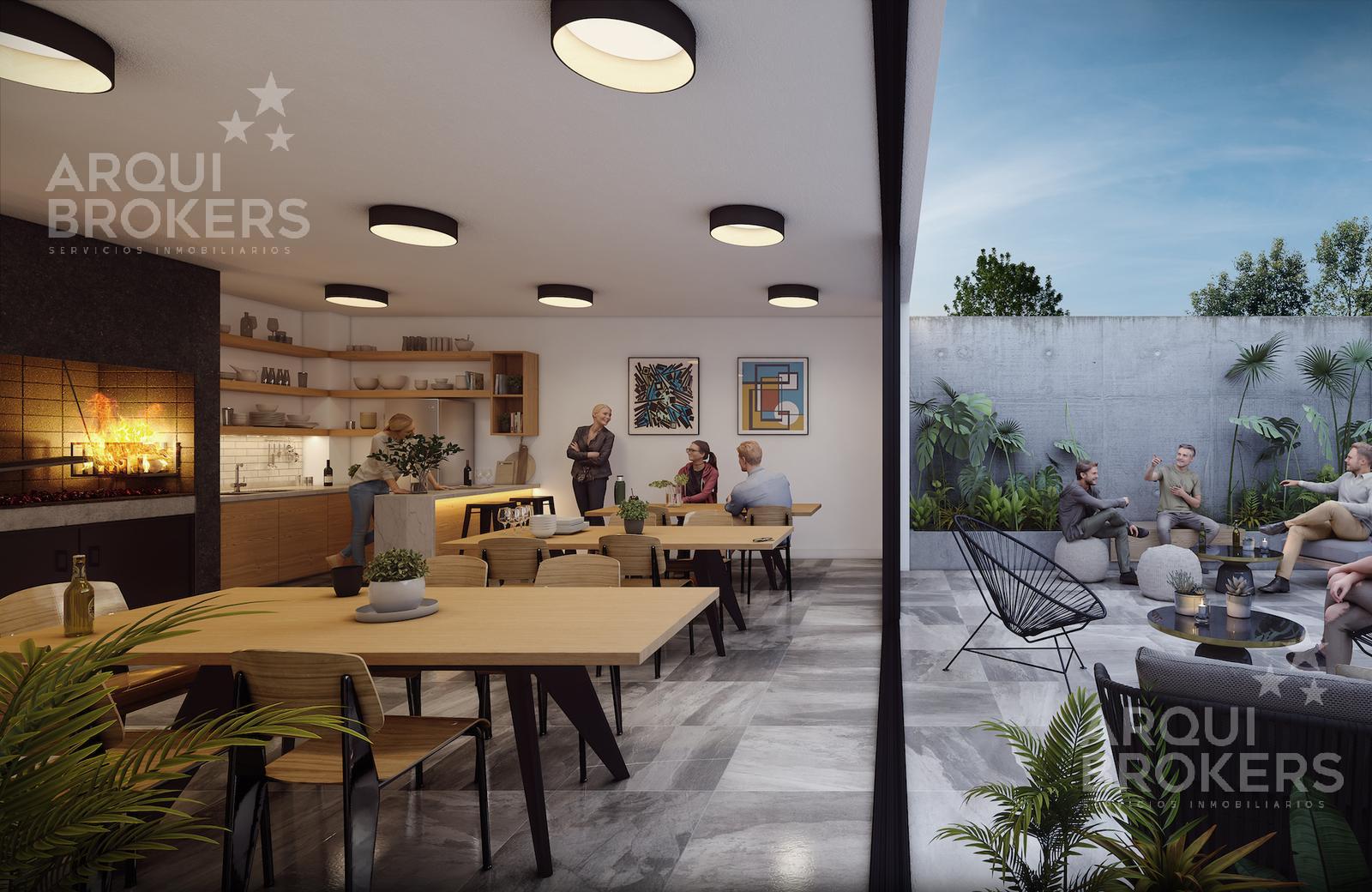 Apartamento monoambiente en venta en Pocitos - 201