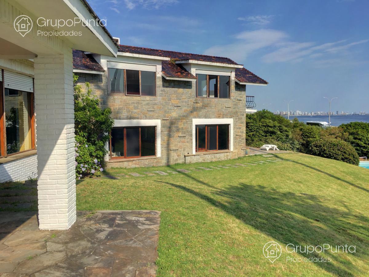 Residencia con piscina frente al mar en alquiler- en venta - Playa Mansa · Foto 4