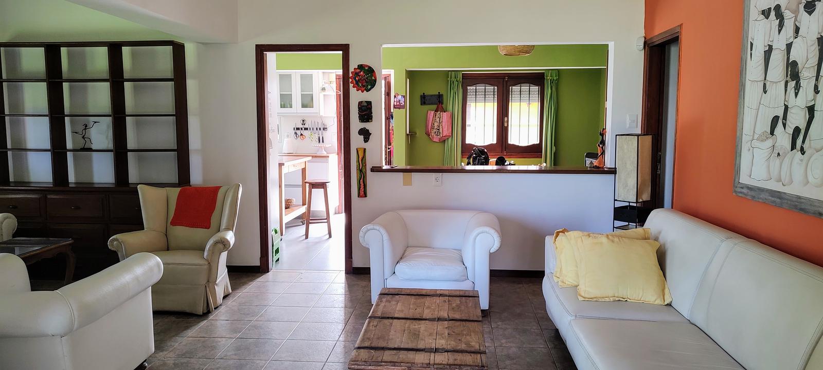 Alquiler Casa Amoblada 3 Dorm. Barbacoa Y Gran Terreno. Salinas