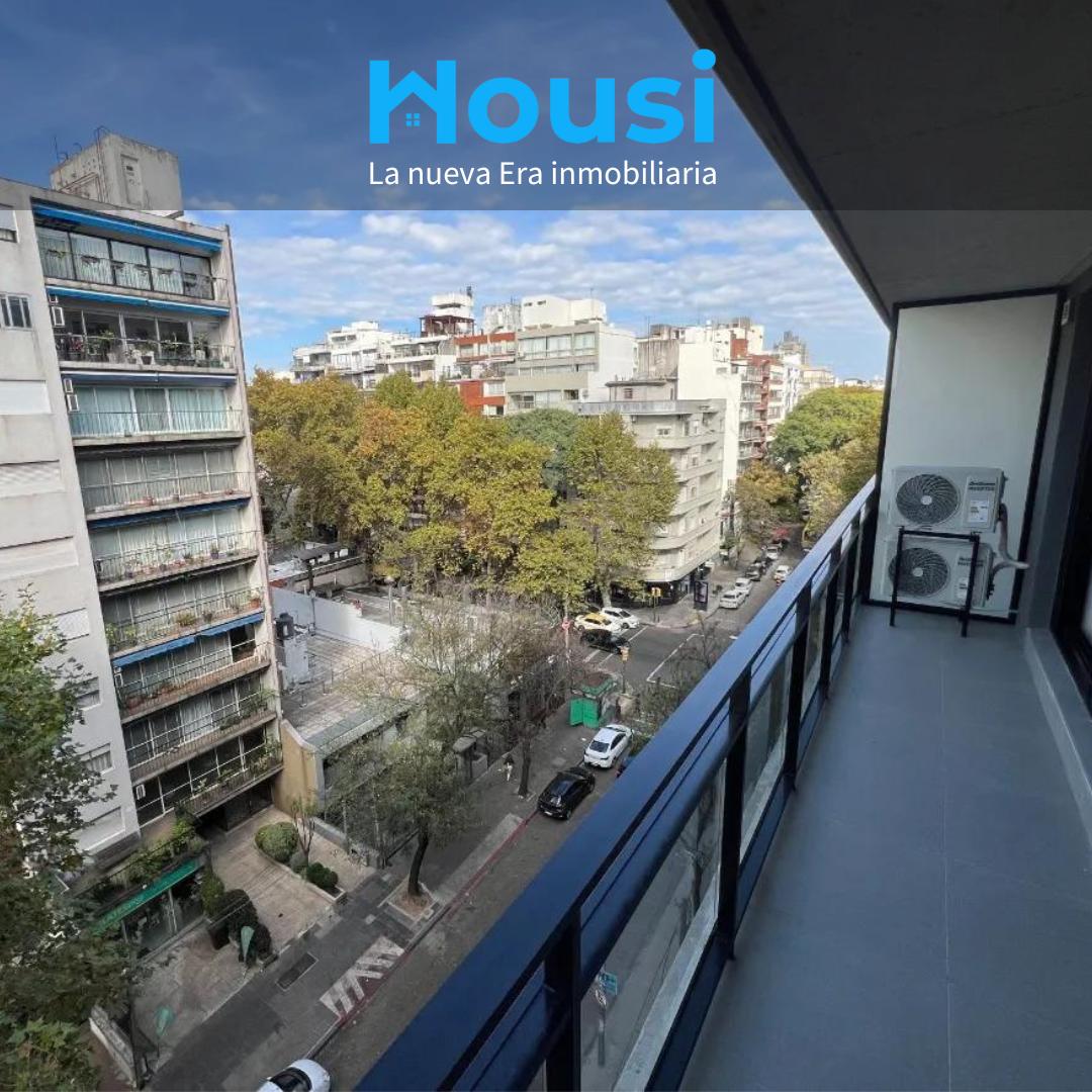 alquiler Apartamento 1 dormitorio, cochera, a estrenar. pocitos