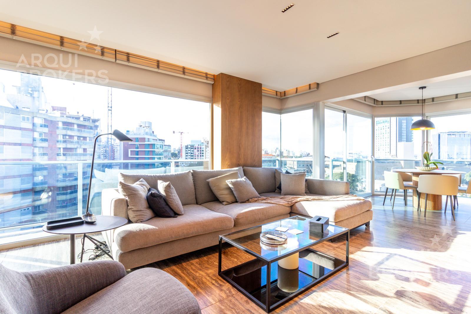 Apartamento de 3 dormitorios en venta equipado en Punta Carretas