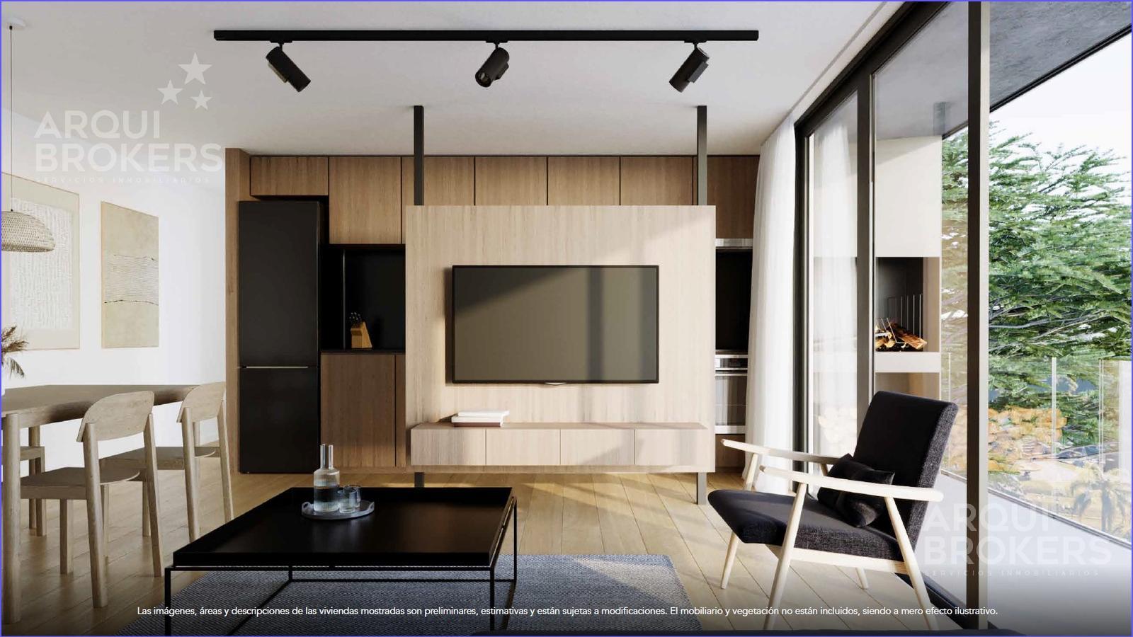 Apartamento de un dormitorio en venta en Parque Rodó - 103