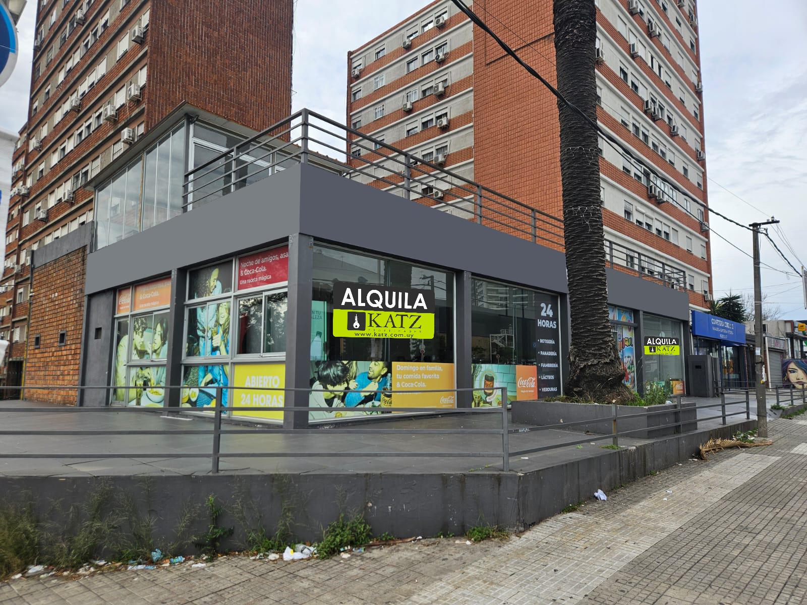 Luis Alberto de Herrera, esquina, frente Nuevocentro, 375 m2 , frente 19 mts !!