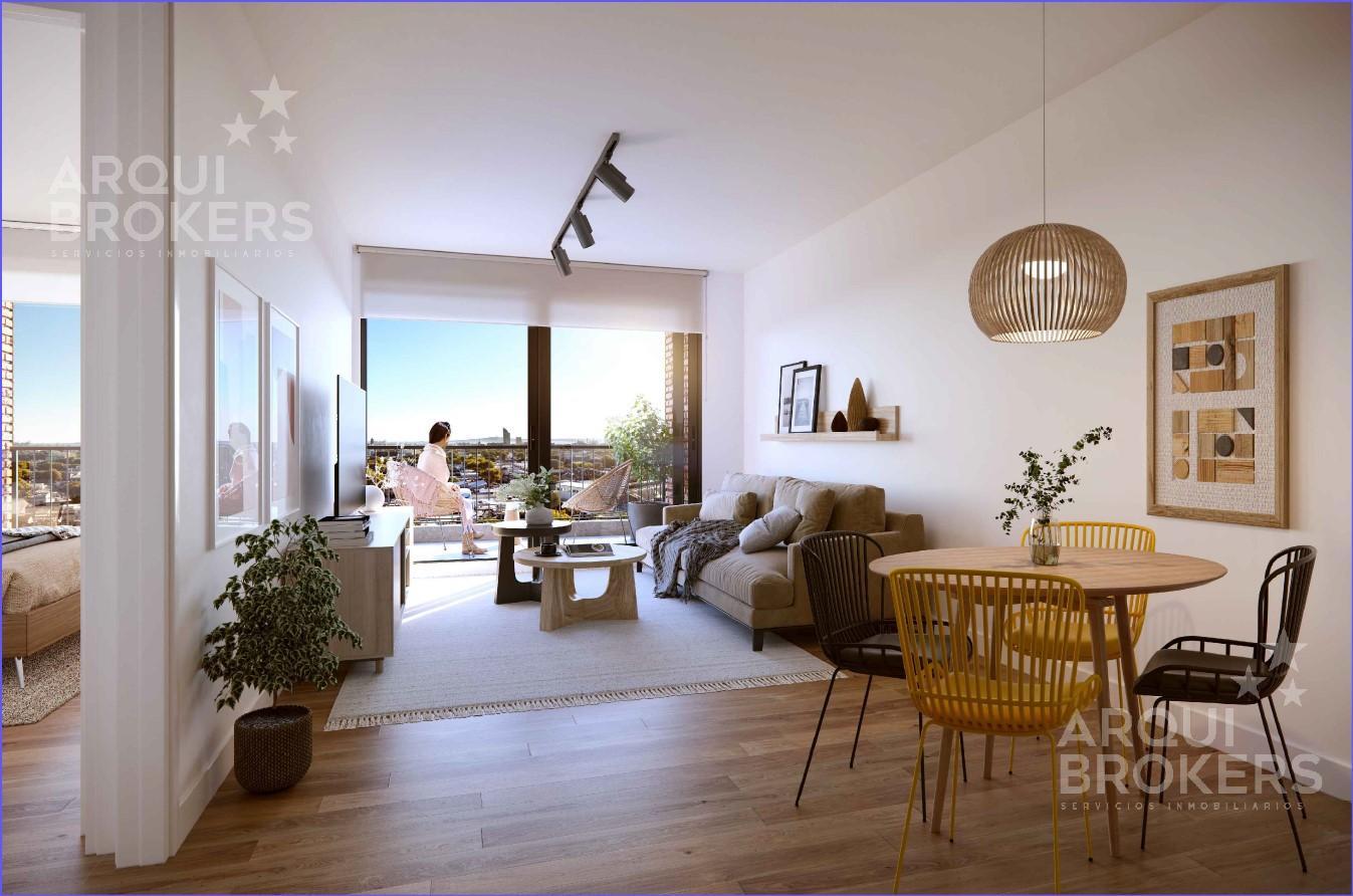 Apartamento de un dormitorio en venta en Tres Cruces - 902
