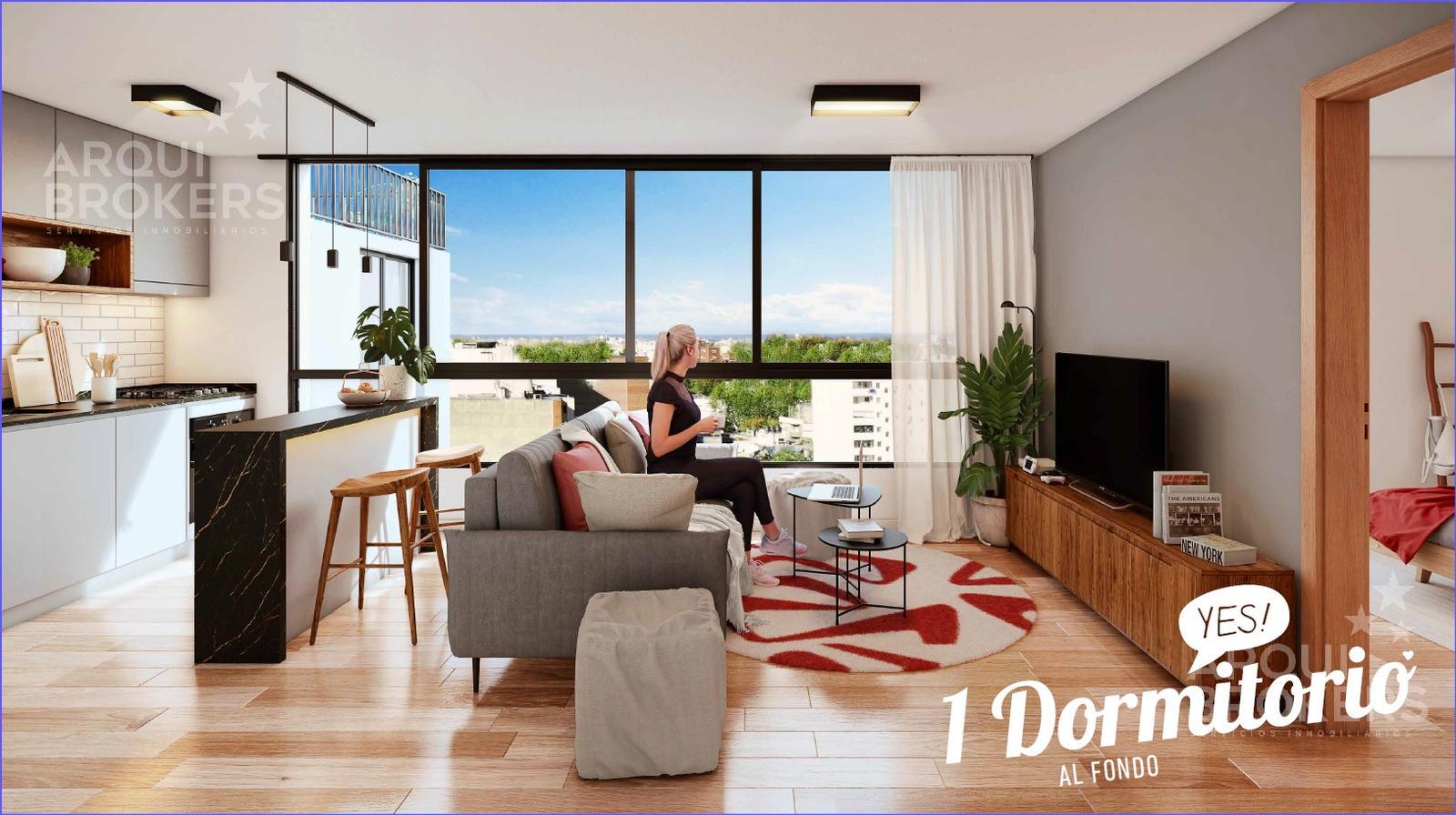 Apartamento de dos dormitorios en venta en Parque Rodó - 701