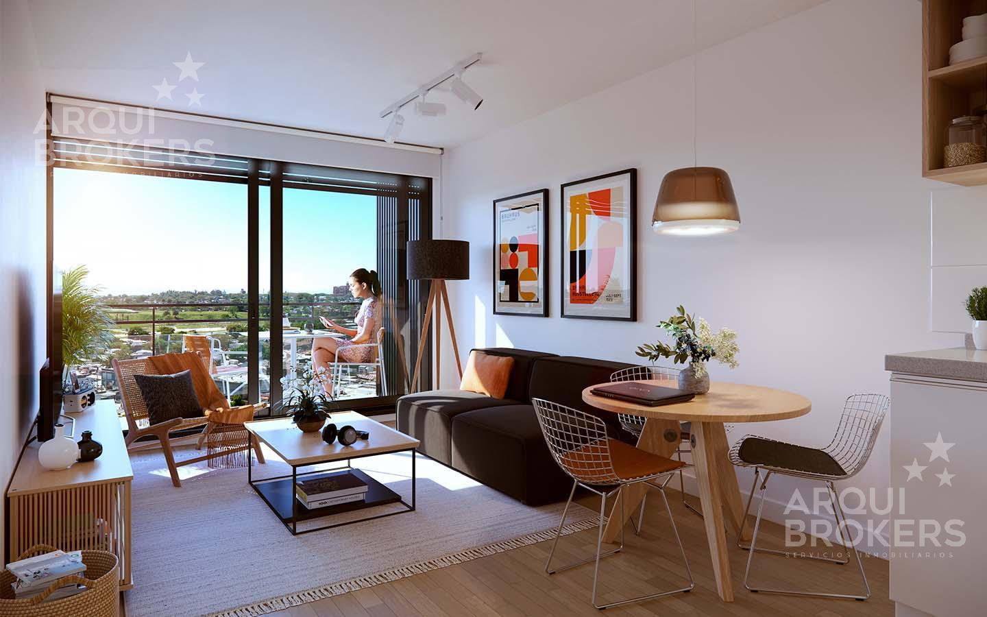 Apartamento de un dormitorio en venta en Buceo - 1902