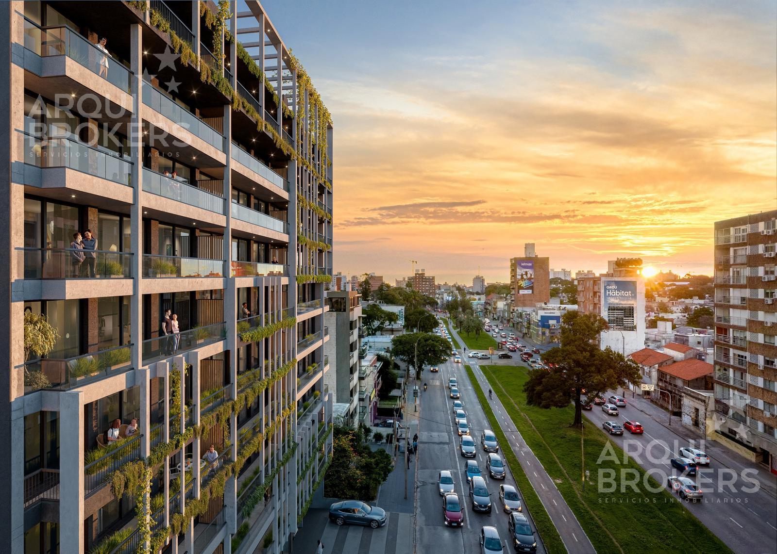 Apartamento penthouse de un dormitorio en venta en Parque Batlle - 1202