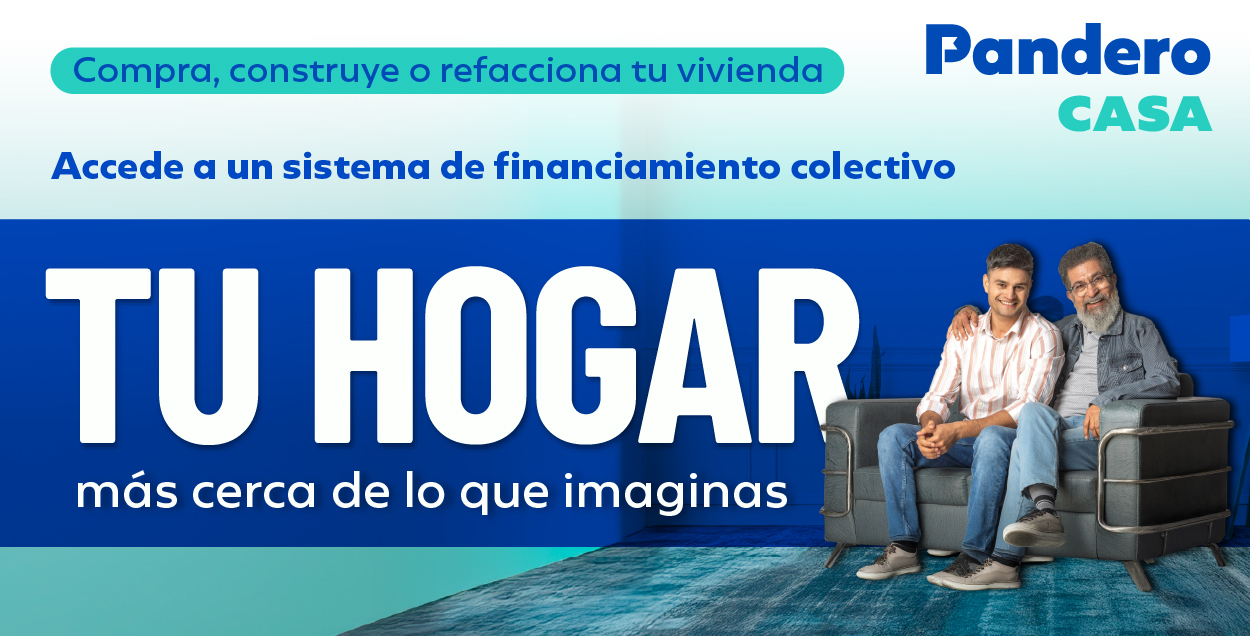 Pandero Casa: La forma más fácil y accesible de financiar tu vivienda sin banco ni intereses. 