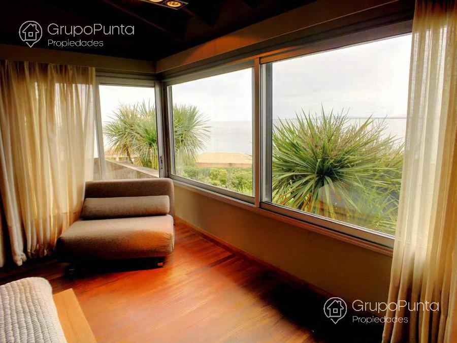 Casa con piscina y vista al mar en alquiler Lomo de la Ballena - Punta Ballena · Foto 12