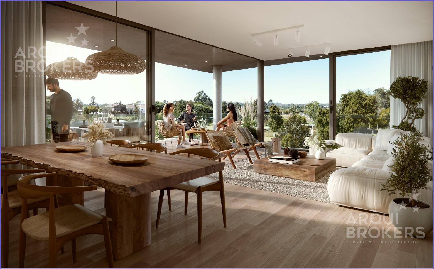 Apartamento penthouse de dos dormitorios en venta en Carrasco - 405 T1