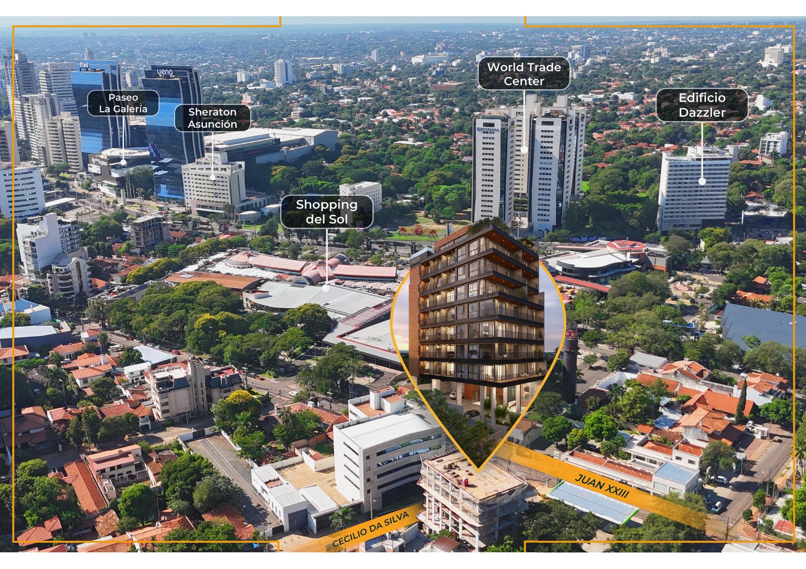 Departamento de 2 dormitorios en venta barrio Las Lomas Asunción Edif Lumiere del Sol — foto 2