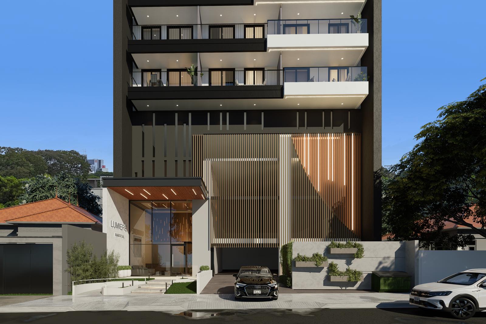 Departamento de 1 dormitorio en venta en Barrio Recoleta Asunción Edificio Lumiere Mcal. — foto 2