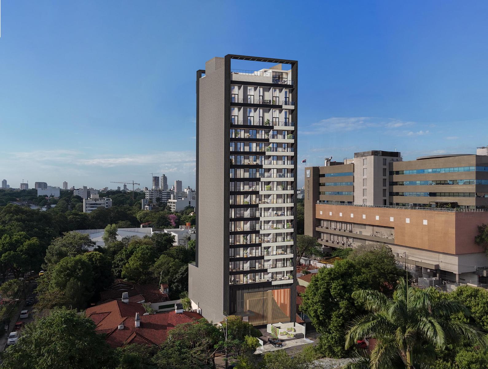 Departamento en venta de 2 dormitorios en Barrio Recoleta Asunción Edif Lumiere Mariscal — foto 2