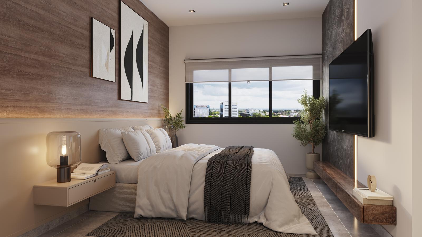 Departamento en venta 1 dormitorio en barrio Villa Morra Asunción en el Edificio Magallanes — foto 2