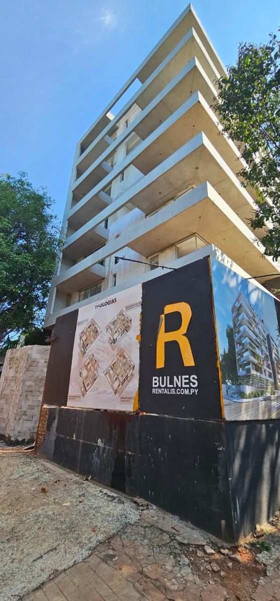 Departamento de 1 dormitorio en venta en barrio Villa Morra Asunción edif R Bulnes — foto 2