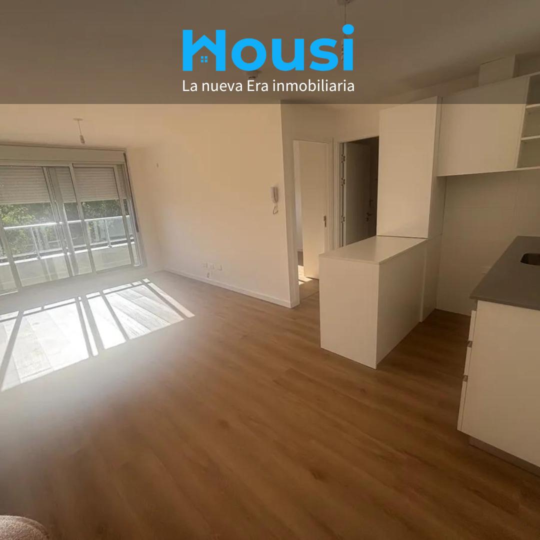 Apartamento en alquiler 1 dormitorio a pasos de montevideo shopping con cochera