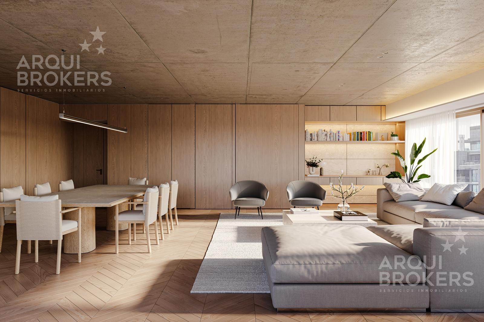 Apartamento de tres dormitorios en venta en Punta Carretas - 203