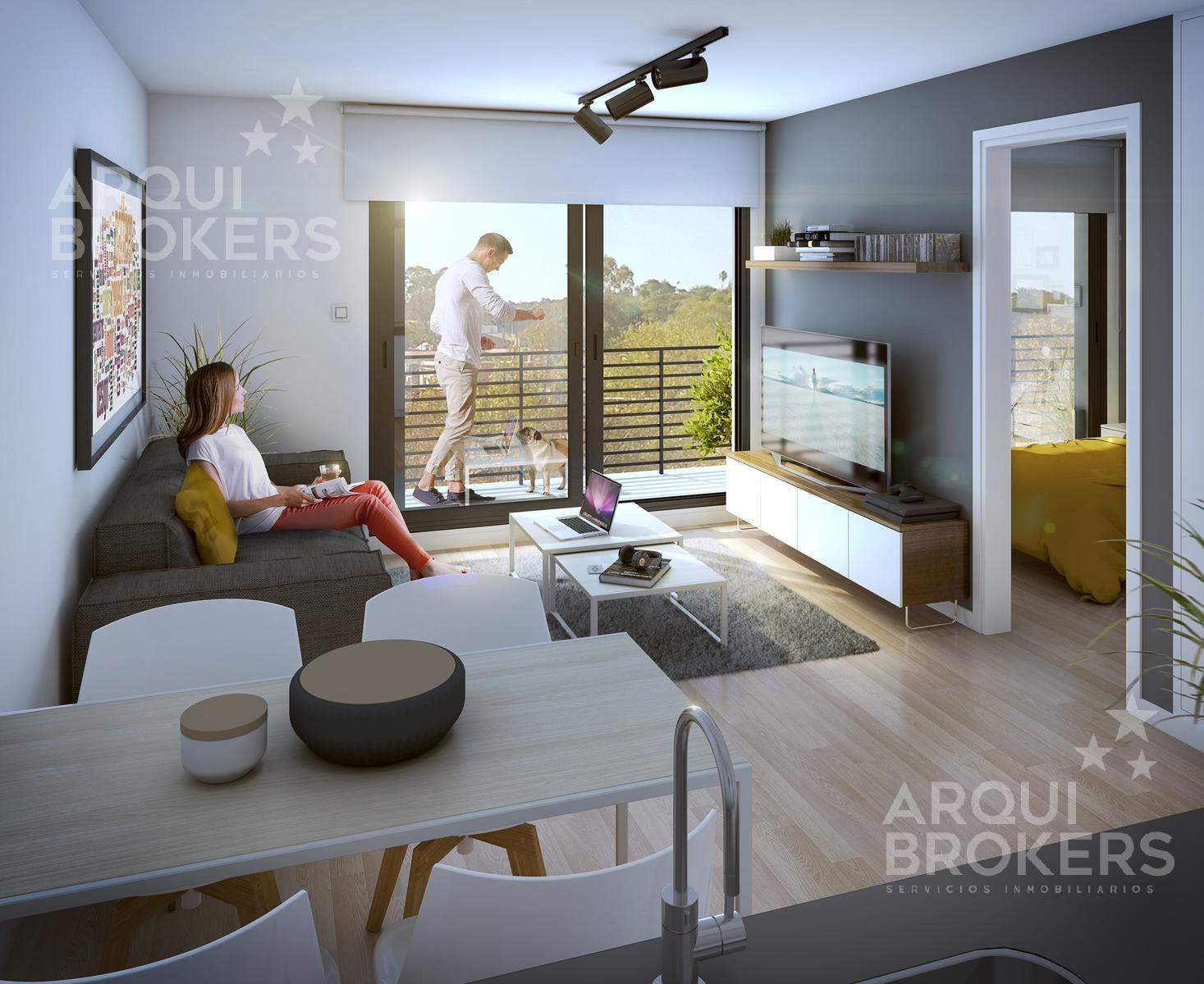 Apartamento de un dormitorio en venta en Cordón - 1004