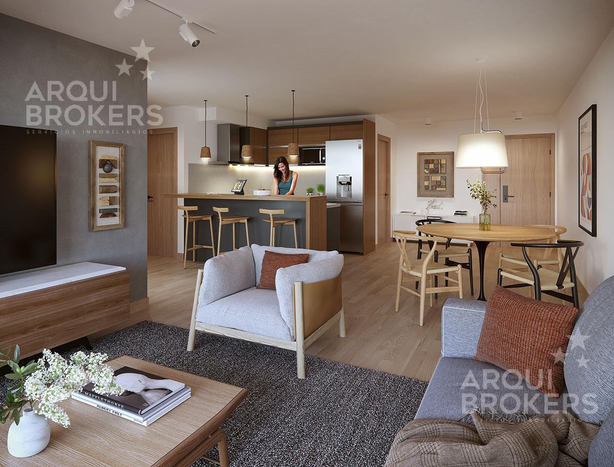 Apartamento  de un dormitorio en venta en Pocitos - 1402