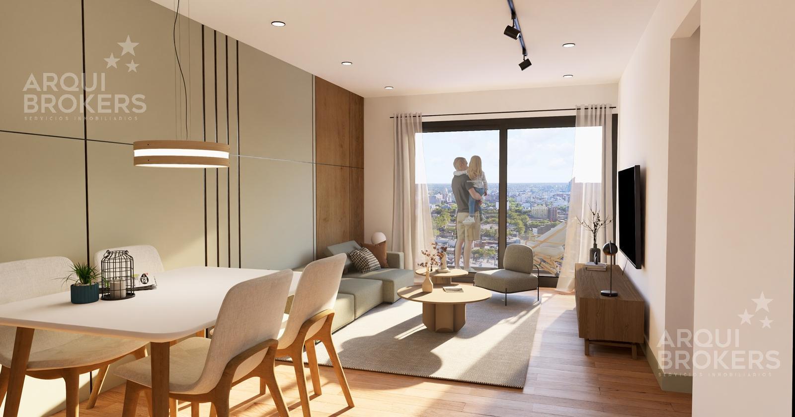 Apartamento de un dormitorio en venta en Cordón Sur - 101