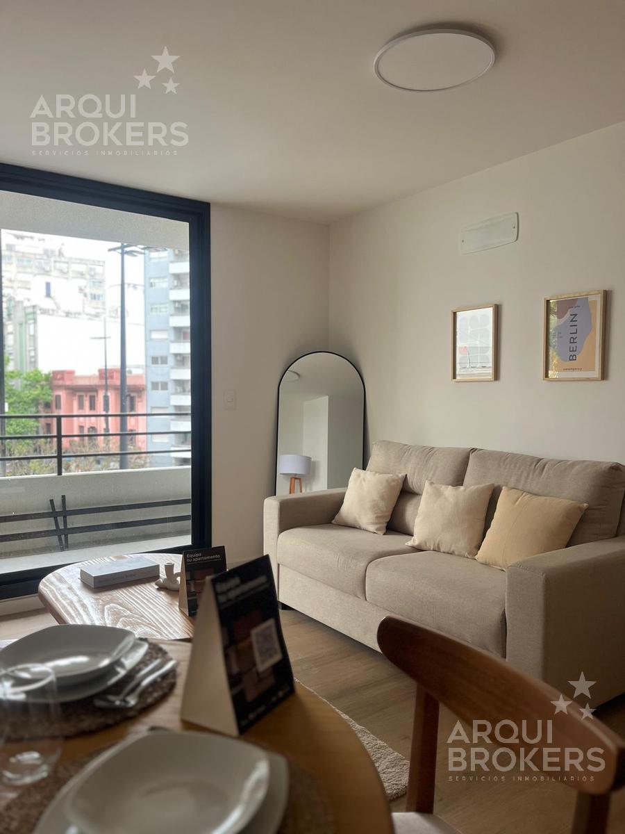 Apartamento de 1 dormitorio en venta en Tres Cruces - 501