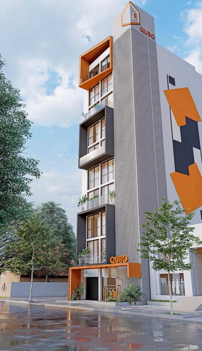 Departamento en venta 1 dormitorio en barrio Villa Morra Asunción Edificio QUBO — foto 2