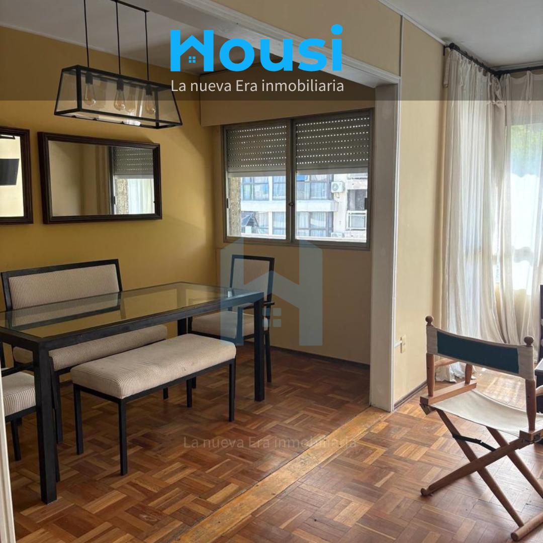 Apartamento en alquiler 2 dormitorios, 2 baños terraza al frente zona pocitos