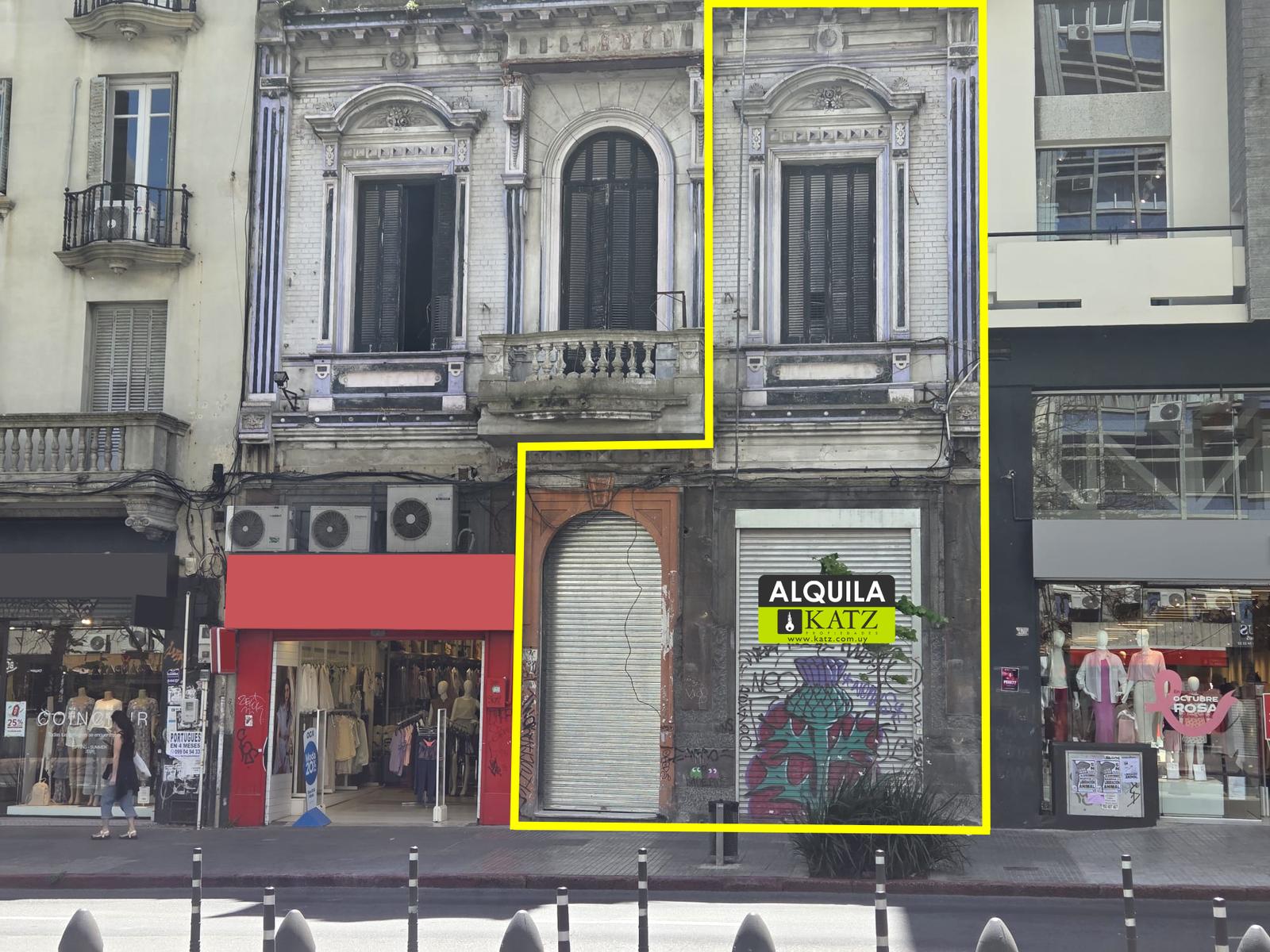 18 de julio y Vazquez, estrena, 440 m2 , 6 mts de frente, doble altura !! · Foto 1