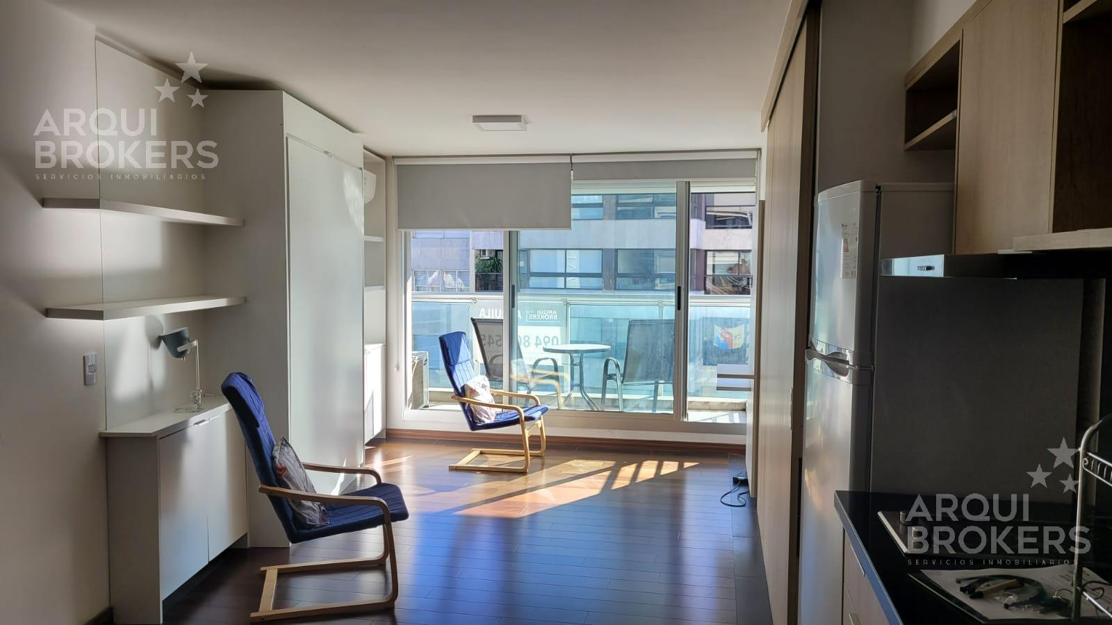 Apartamento monoambiente en alquiler en Punta Carretas