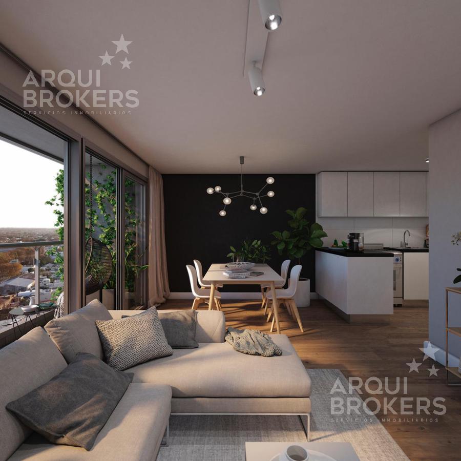 Venta apartamento monoambiente con renta en Tres Cruces - 604